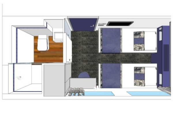 Main Deck 2 Beds