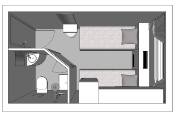Main Deck 2 Beds
