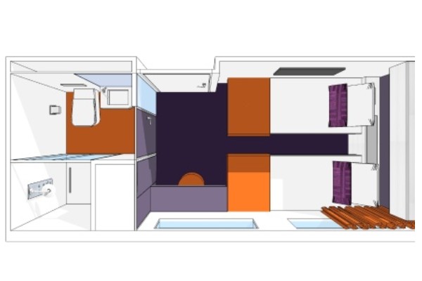 Outside Stateroom (Main deck)