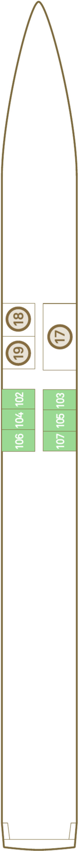 Scenic Sapphire Jewel Deck deck plan