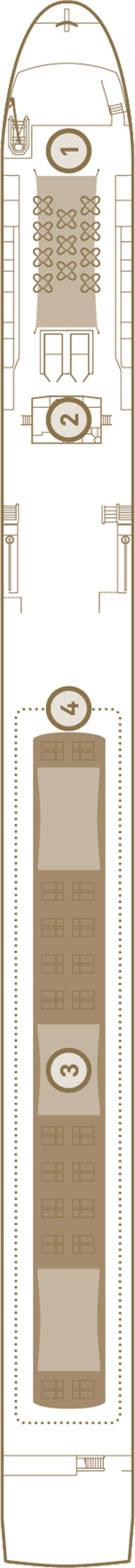 Scenic Jade Sun Deck deck plan
