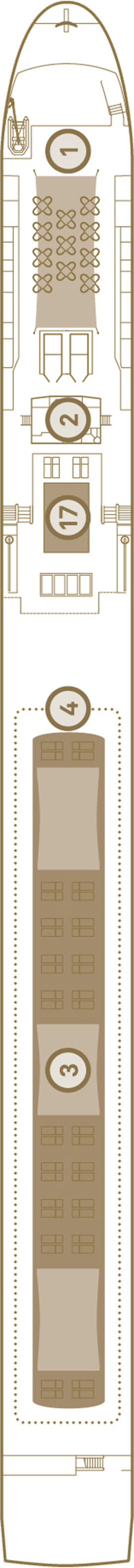 Scenic Amber Sun Deck deck plan