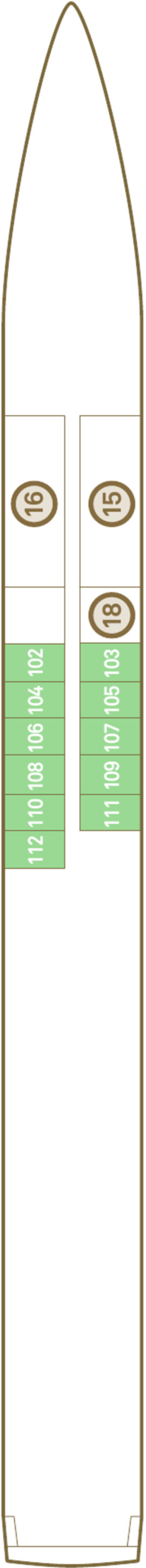 Scenic Amber Jewel Deck deck plan