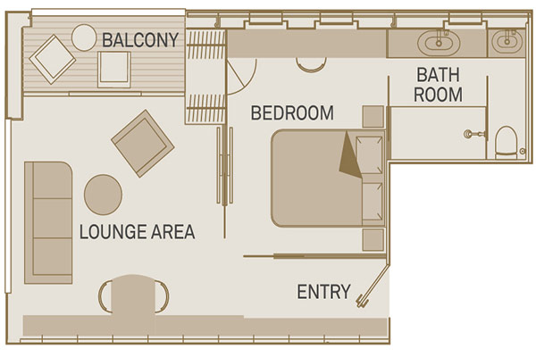 Royal One-Bedroom Suite