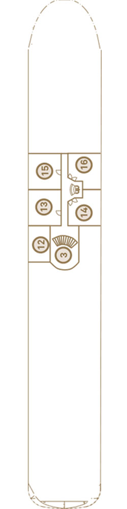 Scenic Spirit Gem Deck deck plan