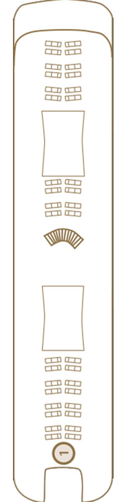 Scenic Spirit Sun Deck deck plan