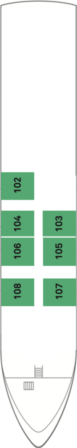 Sanctuary Sun Boat III Nile Deck deck plan