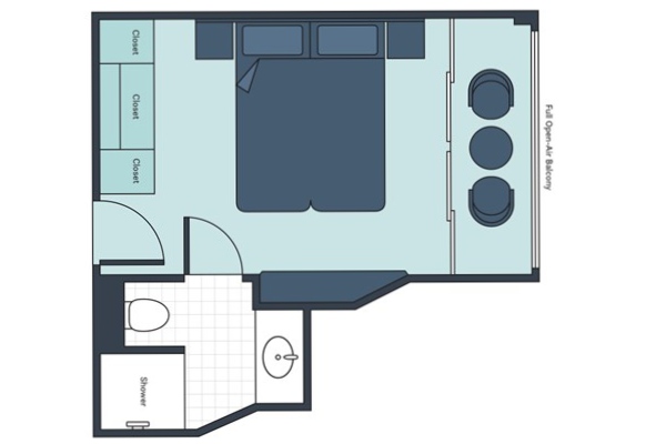 Deluxe Balcony Stateroom