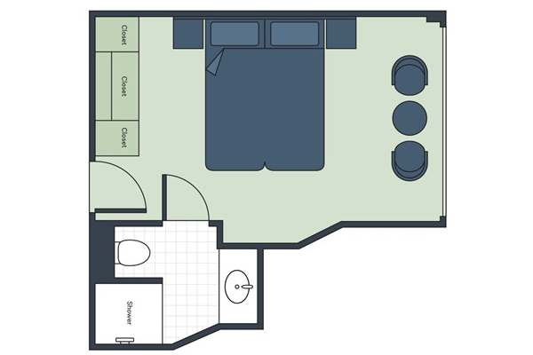 French Balcony Stateroom
