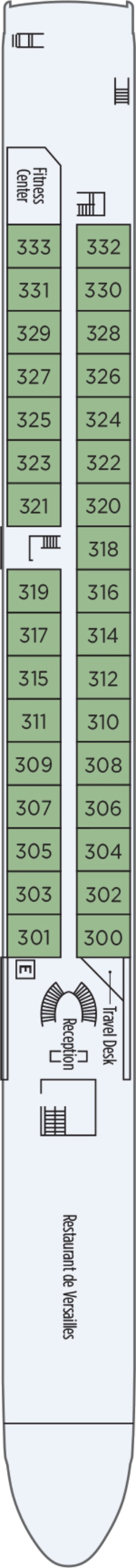 S.S. Antoinette Duchess Deck deck plan