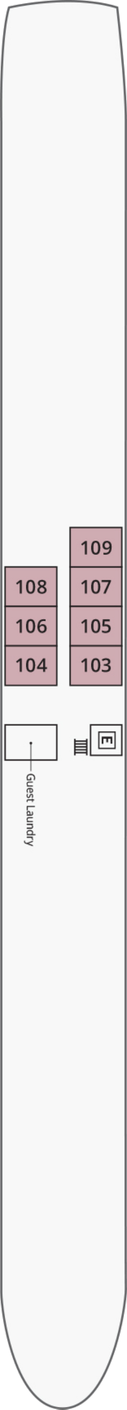 River Duchess Moselle Deck deck plan