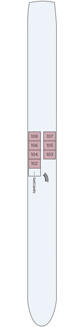 River Queen Moselle Deck deck plan