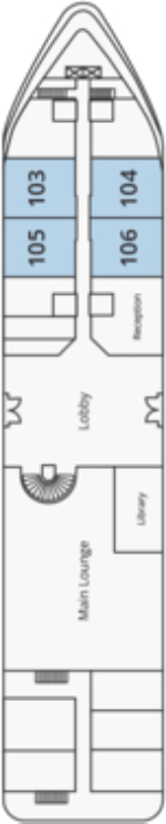 River Tosca Cairo Deck deck plan