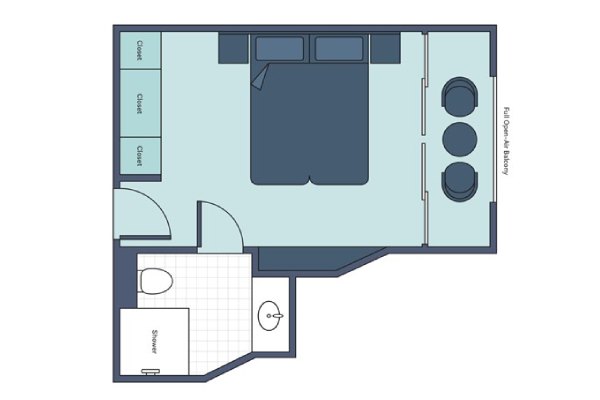 Deluxe Balcony Stateroom