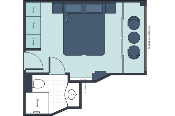Deluxe Balcony Stateroom