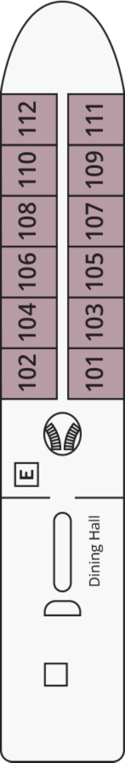 Mekong Jewel Lotus Deck deck plan