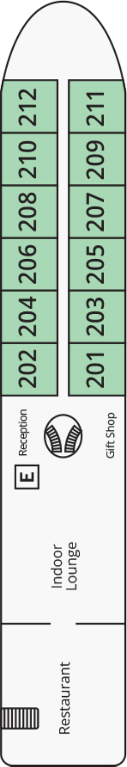 Mekong Jewel Orchid Deck deck plan