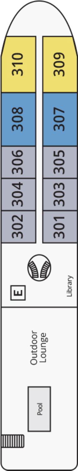 Mekong Jewel Sun Deck deck plan
