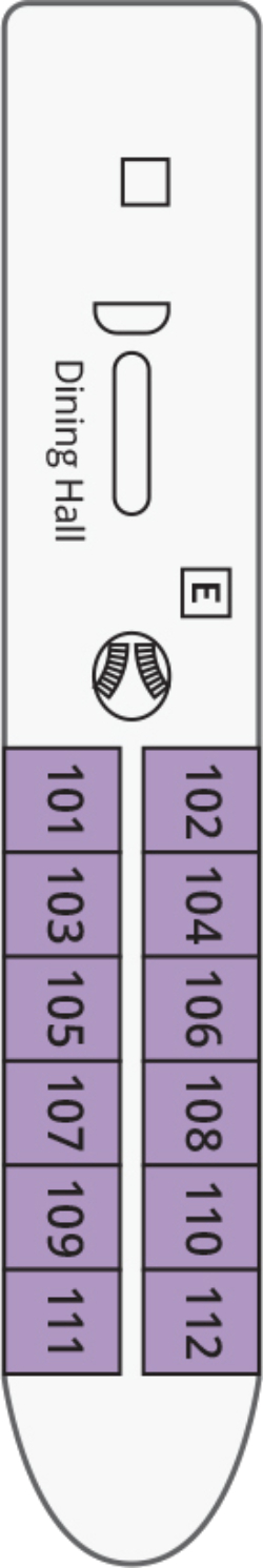 Mekong Jewel Lotus Deck deck plan