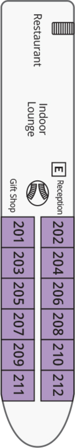 Mekong Jewel Orchid Deck deck plan