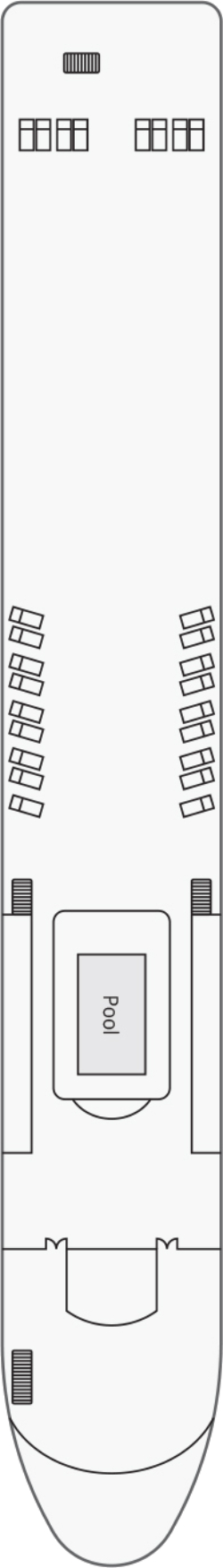 S.S. São Gabriel Blue Azzelij Terrace Deck deck plan
