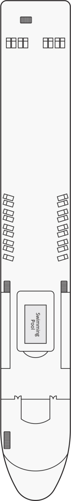 S.S. Sao Rafael Blue Azzelij Terrace Deck deck plan