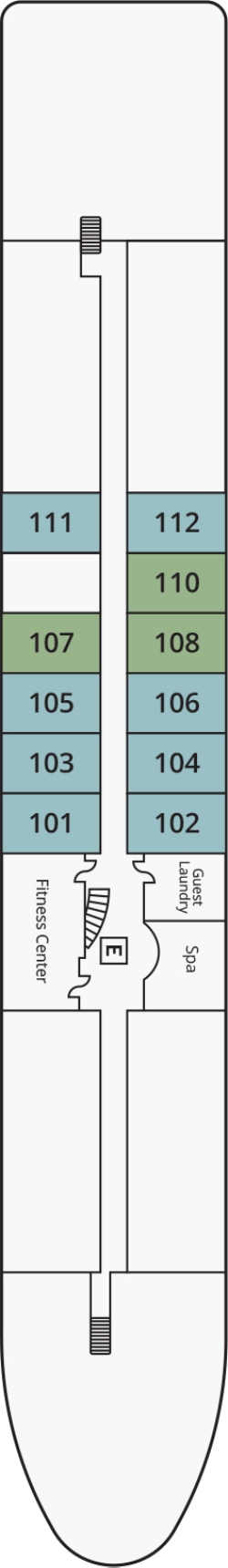 S.S. Sao Rafael Madeira Deck deck plan
