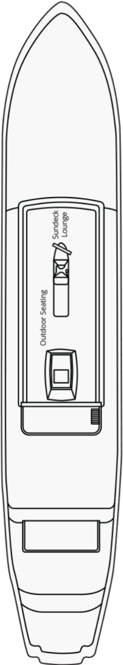Aqua Blu Sun Deck deck plan