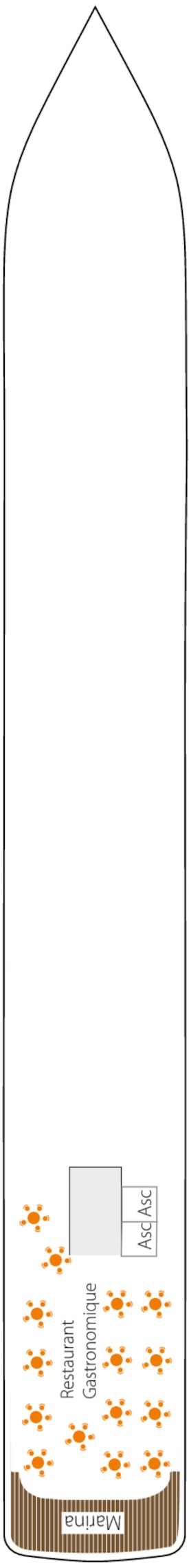 L'Austral Pondichery deck plan