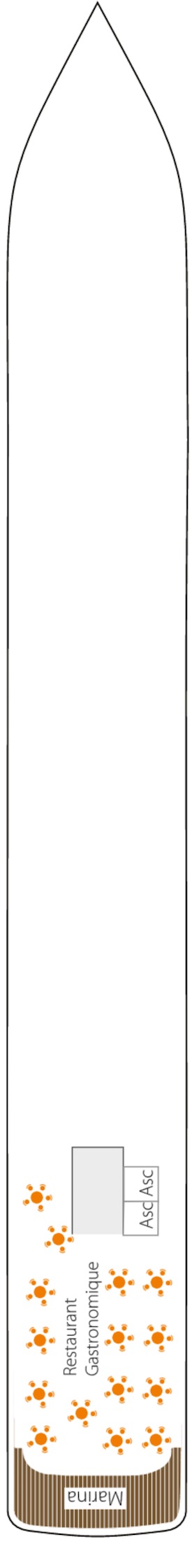 Le Lyrial Deck 2 deck plan
