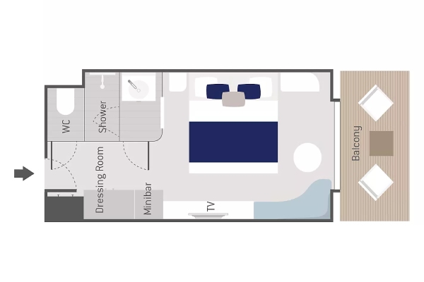 Prestige Stateroom Deck 4