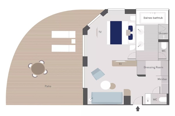 Grand Deluxe Suite Deck 5