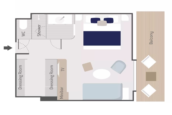 Privilege Suite Deck 5