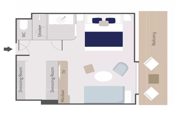 Privilege Suite Deck 5