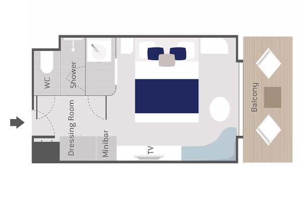 Prestige Stateroom Deck 4