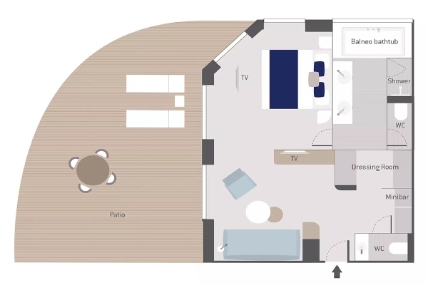 Grand Deluxe Suite Deck 5