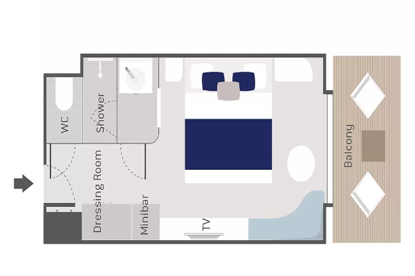 Prestige Stateroom Deck 4