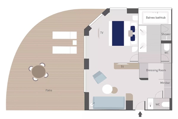 Grand Deluxe Suite Deck 5