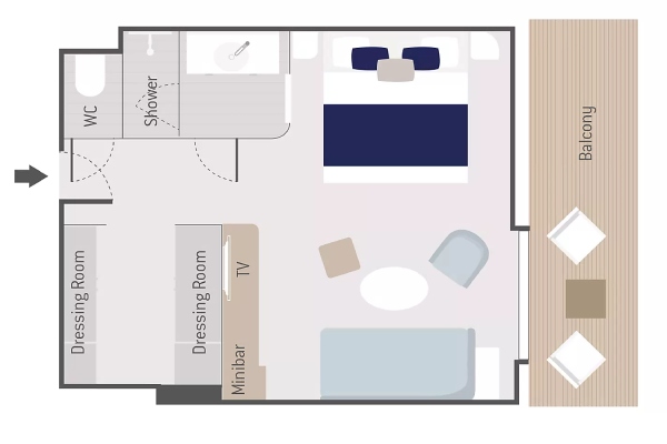 Privilege Suite Deck 5