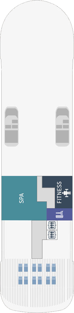 Le Jacques Cartier Deck 7 deck plan