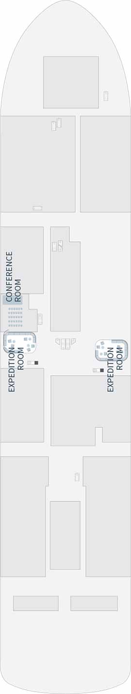 Le Commandant Charcot Deck 3 deck plan