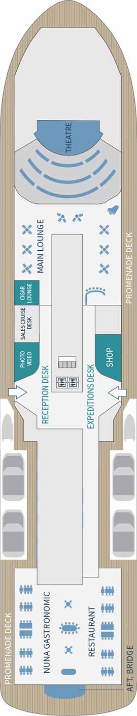Le Commandant Charcot Deck 5 deck plan