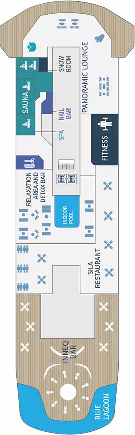 Le Commandant Charcot Deck 9 deck plan