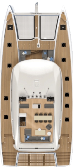 Spirit of Ponant Deck 2 deck plan