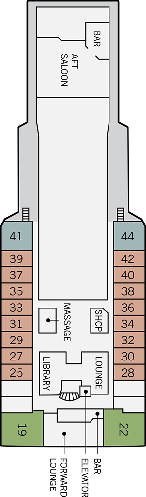 50 Years of Victory Deck 2 deck plan
