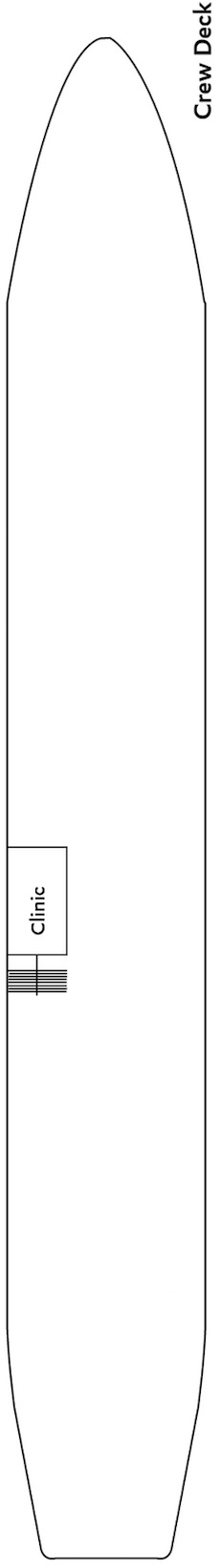 Ocean Diamond Crew Deck deck plan