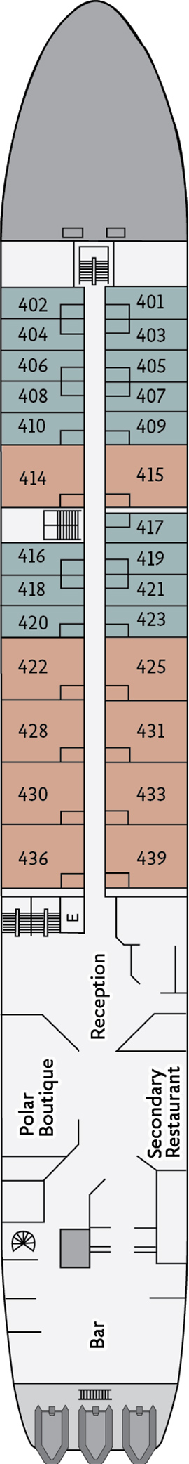 Ocean Diamond Main Deck deck plan