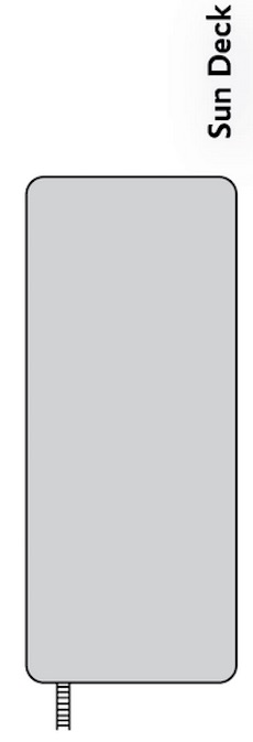Ocean Diamond Sun Deck  deck plan