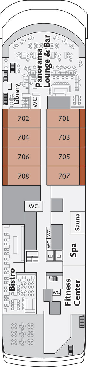 Ultramarine Deck 7 deck plan