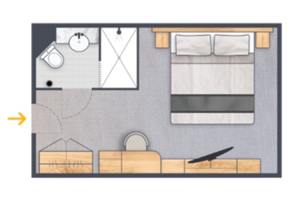 Studio Single Stateroom (OEX-SGL)